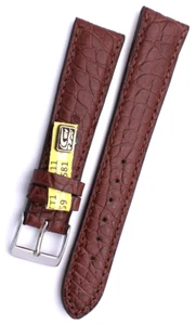 20mm /16mm LOUISIANA real ALLIGATOR made GERMANY CROKOBAND watch strap - Picture 1 of 2