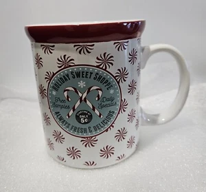 Holiday Sweet Shoppe Zuckerstange Weihnachten Kaffee Kakao Becher 20 Unzen - Bild 1 von 5