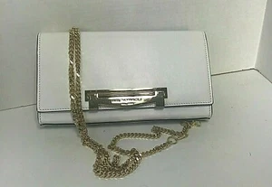 BOLSO DE MANO BRUNO MAGLI CUERO BLANCO LISO - Imagen 1 de 7