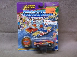 JL JOHNNY LIGHTNING 1997 DRAGSTERS RED LIGHTS OUT LIBERTY 1971 PLYMOUTH CUDA - Picture 1 of 3