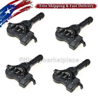 Set of 4 TIRE PRESSURE SENSOR TPMS 433MHz For Nissan Altima Rogue 40700-4CB0A - Image 1 of 4
