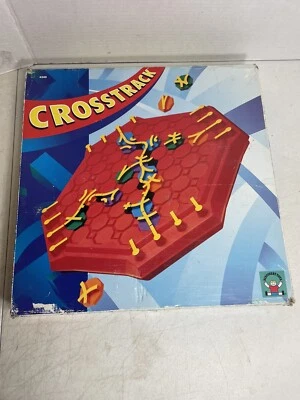 Vintage 1994 Crosstrack Strategy Game Discovery Toys Complete w/ Original Box - Image 1 of 4