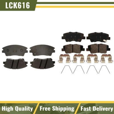 Juego de pastillas de freno para Hyundai Tucson 2018 2017 2016 delanteras traseras 2 piezas Raybestos_L6 Foto 1 de 4