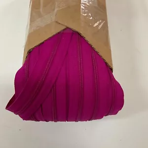 10 Yards (30 feet) Dark Pink YKK Zipper coil chain 4.5 CF 5/8" TVJ63 - Picture 1 of 2