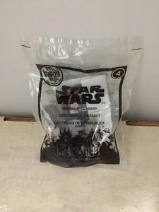 Star Wars #4 - Republic Gunship Mini Ship ( McDonald's 2010 ) Sealed - Picture 1 of 2