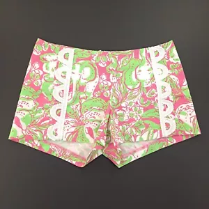 Lilly Pulitzer Damen Shorts Hotty Pink Forgot My Trunks grün pink weiß - Gr. 0 - Bild 1 von 9