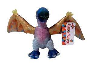 Toy Factory Plush Paradise Pterosaur Dinosaur Tie Dye 7" Stuffed Animal 2022 Tag - Picture 1 of 7