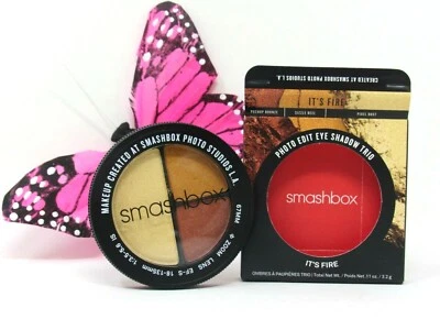 Smashbox Photo Edit Eyeshadow It's Fire, Push Up Bronze, Sizzle Reel, Pixel Dust - Image 1 of 2