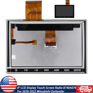 8" LCD Display Touch Screen Radio 8740A098 For 2020-2022 Mitsubishi Outlander - Bild 1 von 7