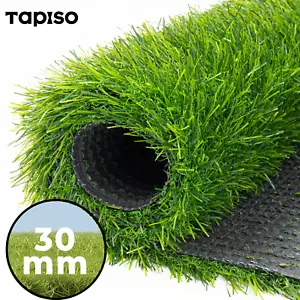 Tappeto prato erba sintetica verde 30 mm merce al metro giardino terrazze giardini d'inverno - Foto 1 di 9