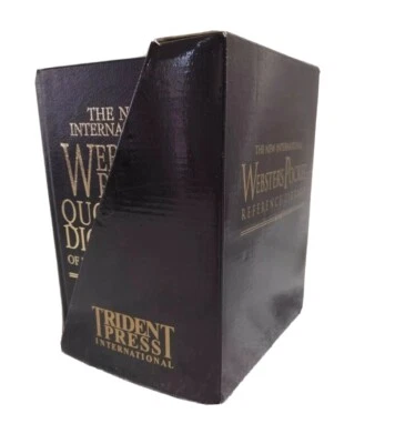 Trident Press The New International Websters Pocket Dictionary Library Set 1998 - Image 1 of 3