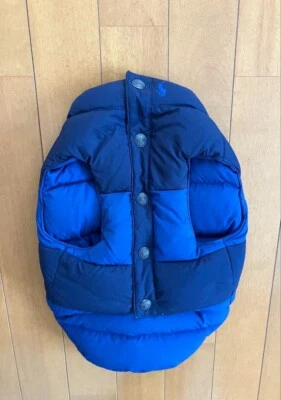 Chaleco de plumón Ralph Lauren azul para perro chaqueta para perro talla M F1 Foto 1 de 4