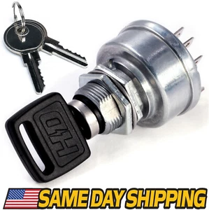 Ignition Switch Fits John Deere Gator XUV620i XUV625i XUV825i XUV850D 3 KEYS - Picture 1 of 7