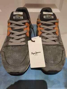 Nuevo en caja Pepe Jeans para hombre Tinker Pro Racer Camu Trainers talla 7 Precio de venta sugerido por el fabricante £100 - Imagen 1 de 7