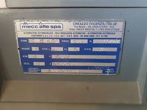 Iveco Stromaggregat 40 kva , nur Probeläufe - Bild 1 von 1