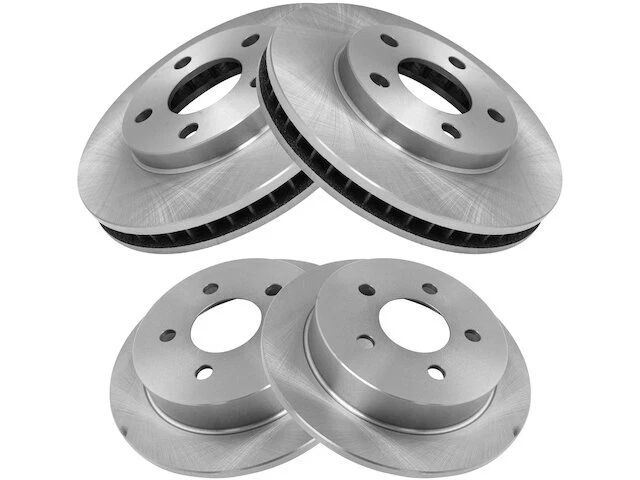 TRQ 16QW85T Brake Rotor Set Fits 1997-2003 Pontiac Grand Prix - Изображение 1 из 1