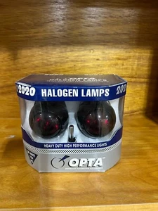 RED UNIVERSAL 2.5" EGG SHAPE MINI HD HIGH PERFORMANCE HALOGEN LAMPS OP-2020R - Picture 1 of 6