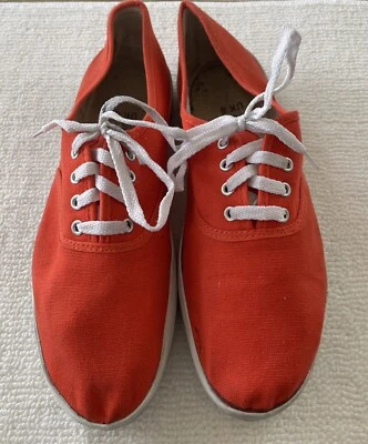 Zapatillas deportivas Urban Outfitters talla 9 naranja de lona con cordones para hombre Foto 1 de 4