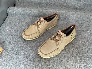 Twisted X Zero-X 2-Loch Schnürschuhe Herren 10M beige khaki Canvas MZX004 - Bild 1 von 12