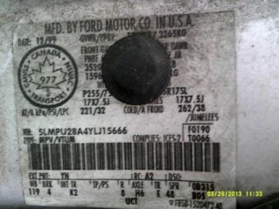 Driver Side View Mirror Power Memory Fits 00-02 NAVIGATOR 227830 - Image 1 of 4