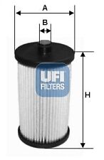 Produktbild - UFI Kraftstofffilter 26.057.00 für VW