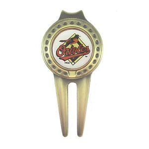 Baltimore Orioles Golfers Divot Tool with Golf Ball Marker