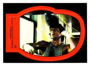 1979 ROCKY II STICKER CARD 17 - Imagen 1 de 1