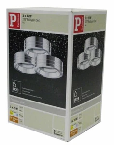 Paulmann 925.48 Einbauleuchten -Set 1-flammig Einbauleuchte "Premium Curl" 3x35W - Bild 1 von 1