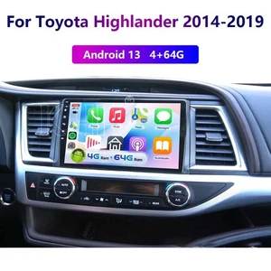 64G For Toyota Highlander 2014-2019 Android 13 Car Stereo Radio GPS Navi CarPlay - Picture 1 of 13