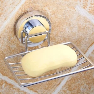 No-Drilling Shower Soap Holder Self Draining Soap Tray for Kitchen Sink - Picture 1 of 12