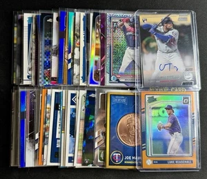 MLB Minnesota Twins Baseball 40 Card Lot RC Holo Inserts Mojo Numbered Auto - Picture 1 of 8