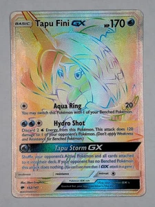 Tapu Fini GX 152/147 Holo Secret Rare SM: Burning Shadows NM Englisch Pokemon - Bild 1 von 2