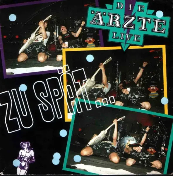 Die Ärzte Zu Spät (Hit Summer Mix 88) Vinyl Single 7inch NEAR MINT CBS - Bild 1 von 1