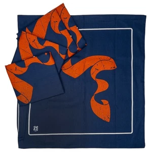 Set of 5 Japanese Zabuton Cushion Covers Designed by Serizawa Keisukei: Aug 23-A - Picture 1 of 11