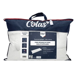 Traversin plat qualigel - 140 cm - Made in France - Blanc - Picture 1 of 2