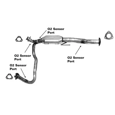 Convertidor catalítico para GMC Safari 1996-1999 Foto 1 de 2