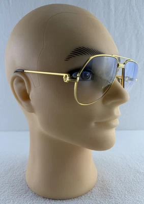 Cartier Vendôme Vintage Brillenfassung in 22K vergoldet von 1983 siehe Foto! - Bild 1 von 4