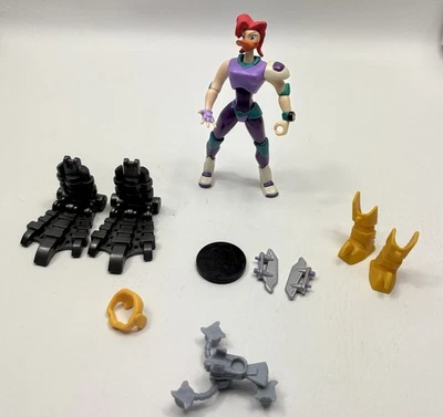 Figura de acción Mighty Ducks 1996 Mallory Martial Arts Master Foto 1 de 4