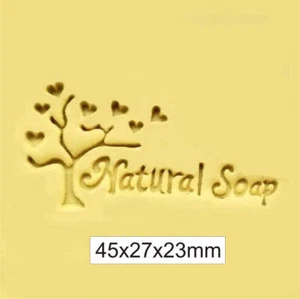 Natural Soap Love Heart Tree Stamp - Picture 1 of 5