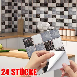 PVC Fliesenaufkleber für Küche und Bad Mosaik Wandfliesen Aufkleber Klebefolie - Bild 1 von 13