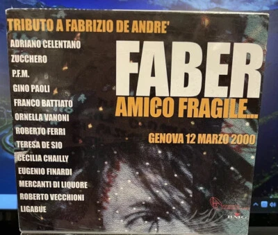 FABER AMICO FRAGILE DE ANDARE CELENTANO ZUCCHERO VASCO ROSSI PFM NEW SIGILLATO - Immagine 1 di 4