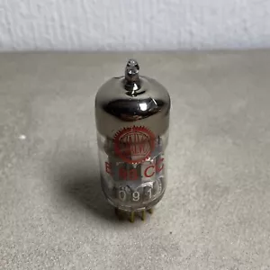 Valvo E88CC = CCa = 6922 Röhre, geprüft mit FunkeW19S(ca.5mA), red Edition, tube - Bild 1 von 4