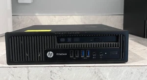 HP EliteDesk 800 G1 USDT i5-4570S 2.9Ghz 8GB RAM 120GB SSD Win10 (NO AC) #95 - Afbeelding 1 van 4