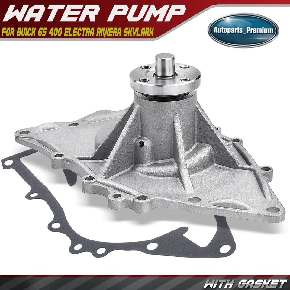 Bomba de agua con junta para Buick LeSabre Electra Riviera Skylark Wildcat GS 400 Foto 1 de 4