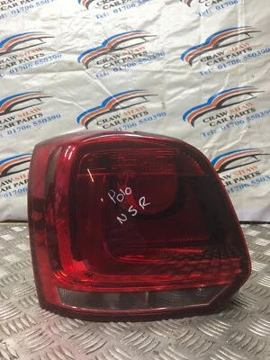 LUZ TRASERA TRASERA DEL LADO DEL PASAJERO VOLKSWAGEN POLO NSR 2009-14 6R0945095N 6R0945111B Foto 1 de 4