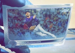 2022 Topps Chrome Ryan McMahon Negative Refractor #163 - Picture 1 of 2