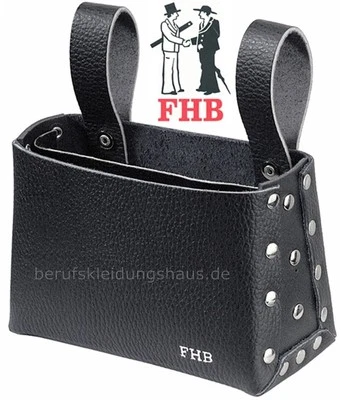 FHB ARMIN Nageltasche genietet ohne Klappe Zunftkleidung Zunftzubehör 2 Fächer