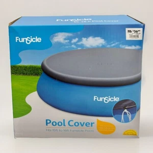 NEU Standsicle Schwimmbad Abdeckung - VERSIEGELT, passt 15'-16' Quick-Set Ring Pools - Bild 1 von 5