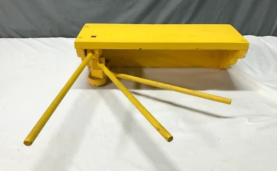 De colección 18" Madera Shabby Amarillo Country Estante Triple Brazo Estante de Secado Antiguo 857-25B Foto 1 de 4