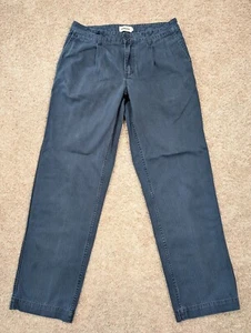 Pantalone chino uomo Taylor Stitch fondotinta blu cotone biologico 31x32 - Foto 1 di 15